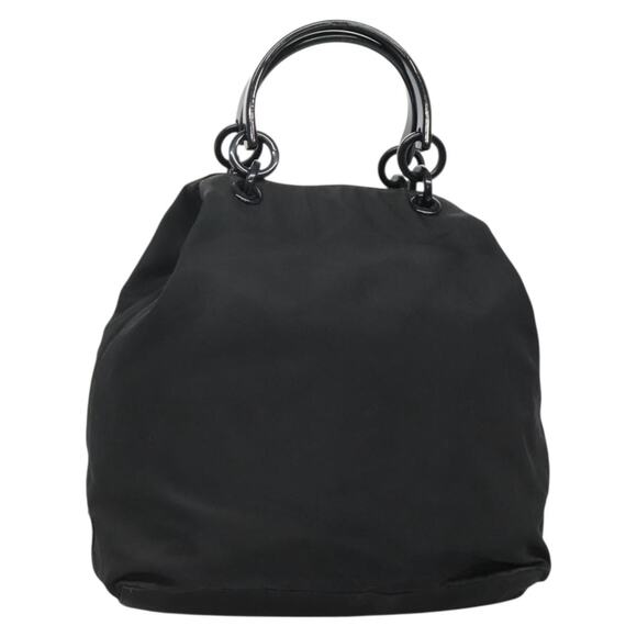 PRADA Hand Bag Nylon Black - Picture 1 of 9